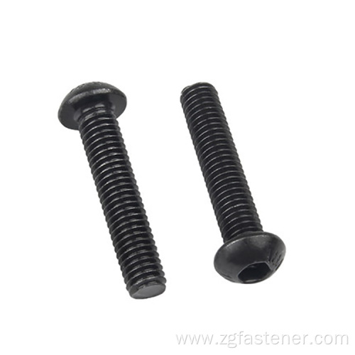 10.9 grade socket hexagon round head screw ISO7380